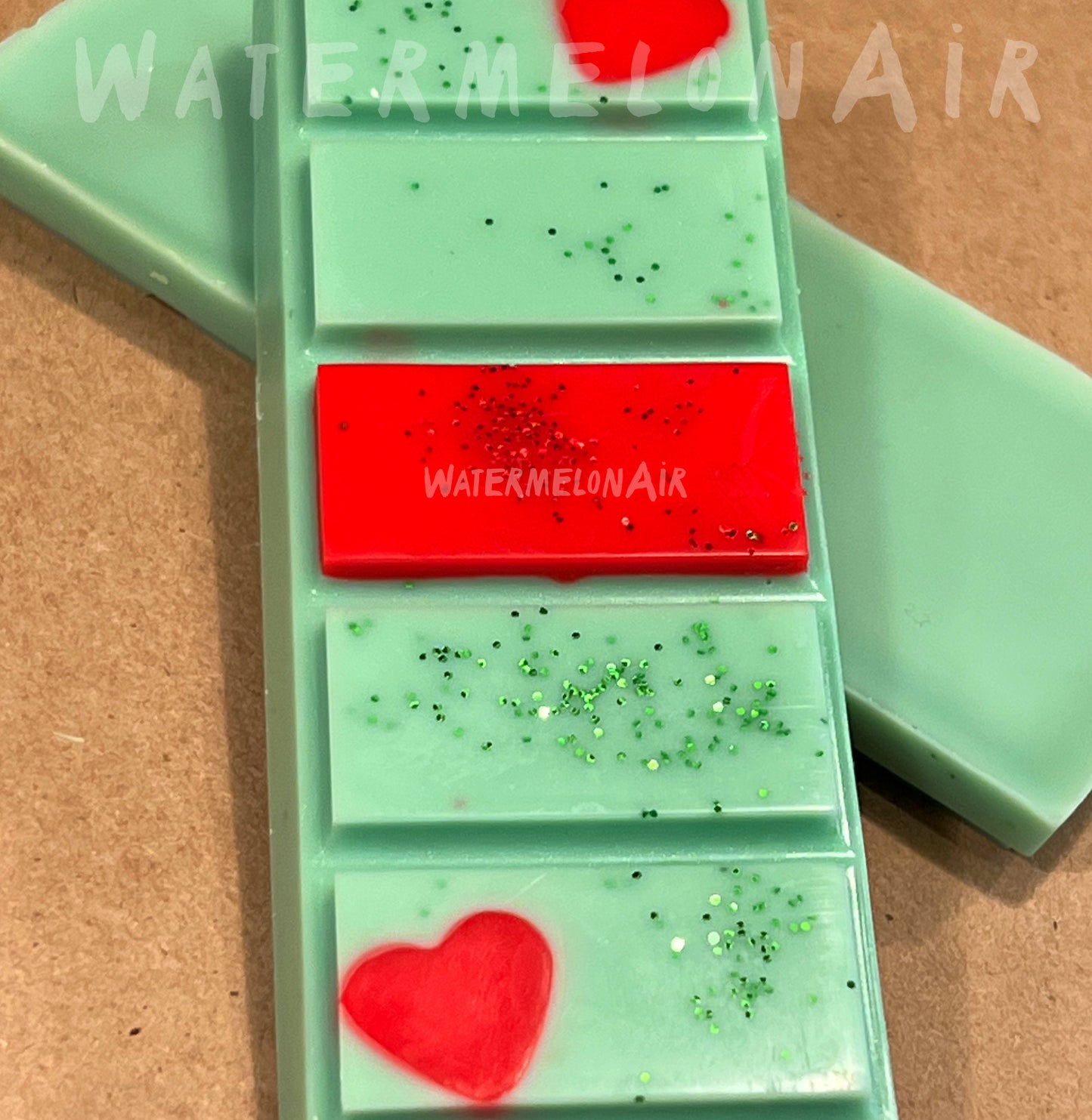GINGERBREAD GRINCH Snap Bar Wax Melts | Holiday home | Festive Scent