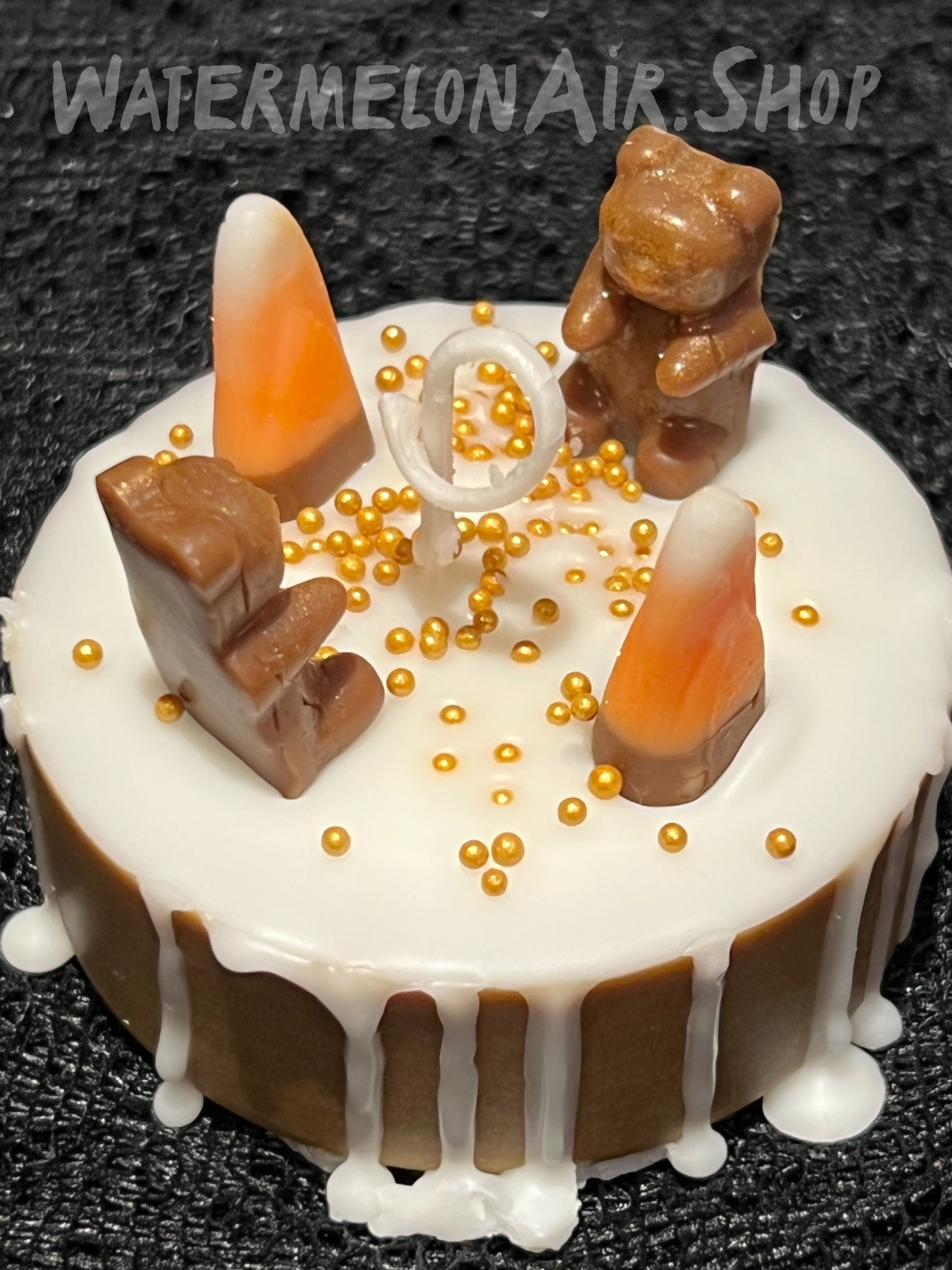 CHOCOLATE CANDY Candle Cake