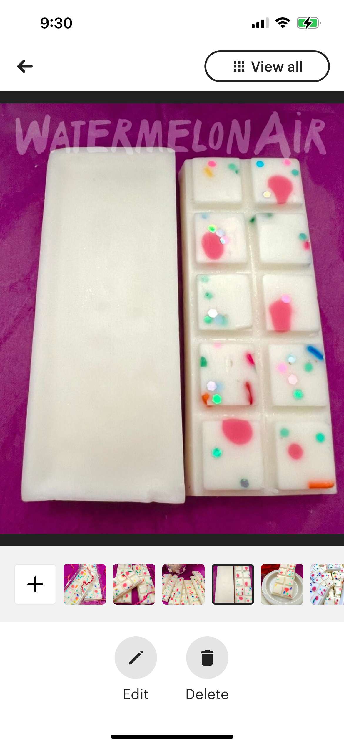 BIRTHDAY CAKE Snap Bar Wax Melts