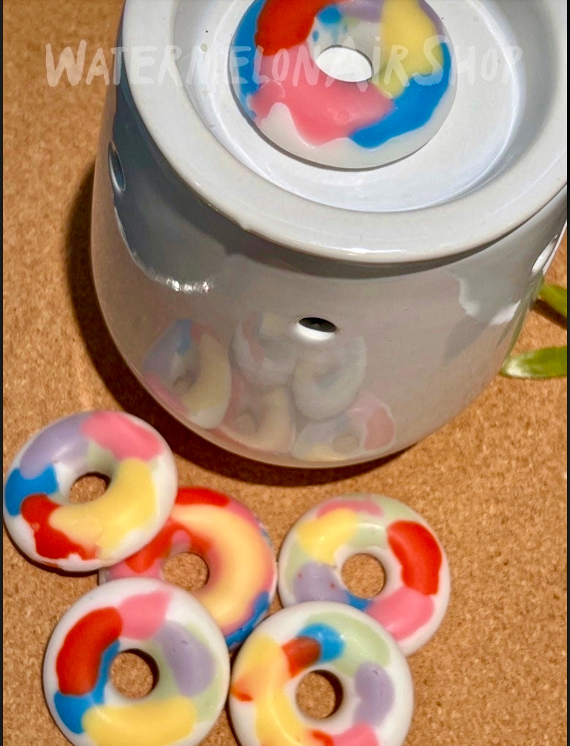 FRUIT LOOPY DONUT Shaped Wax Melts