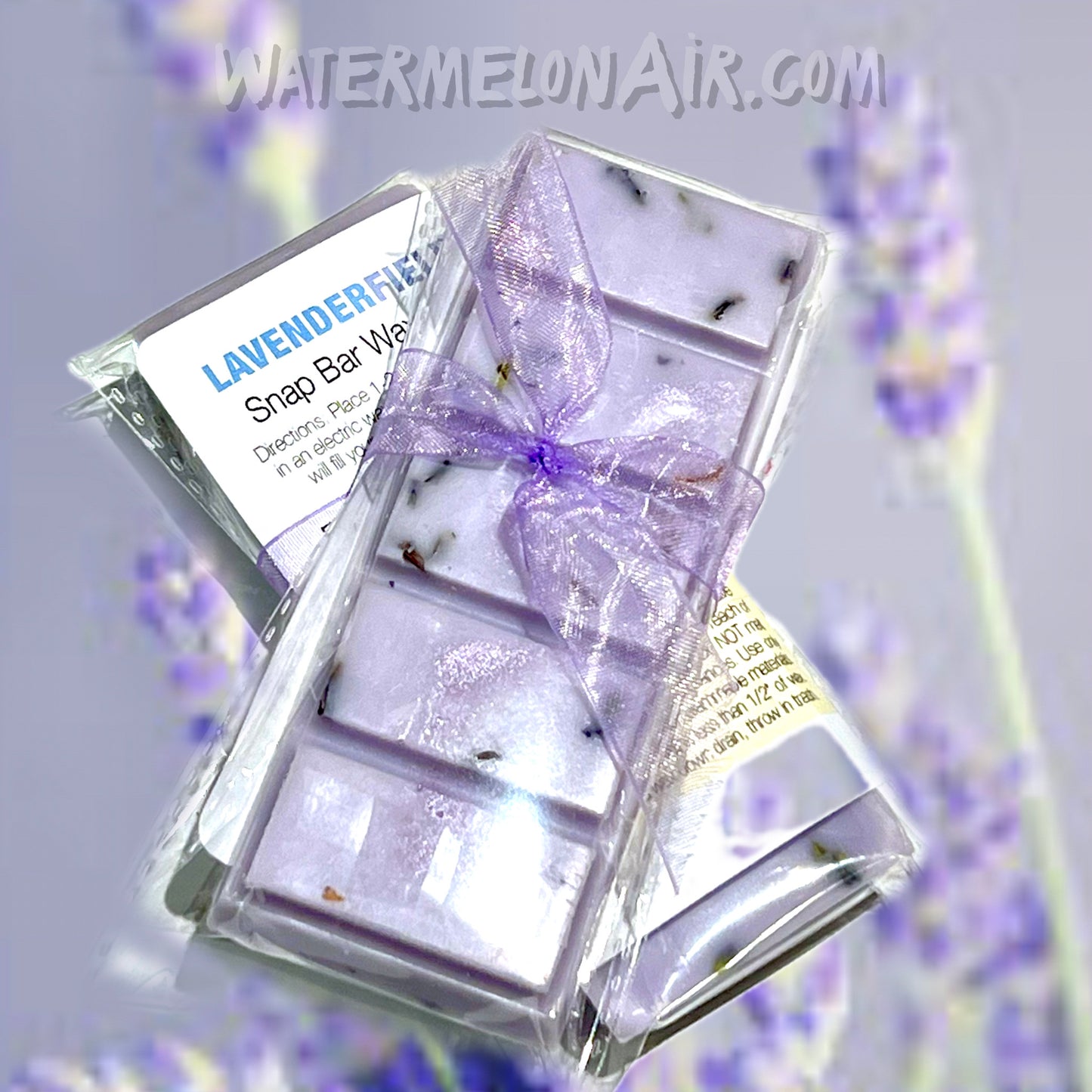 LAVENDER FIELDS Snap Bar Wax Melts | Fresh Floral Scent