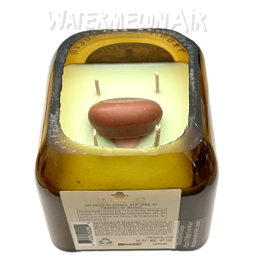 Tequila Bottle Candle | woodland sage | non toxic candles | don julio candle |