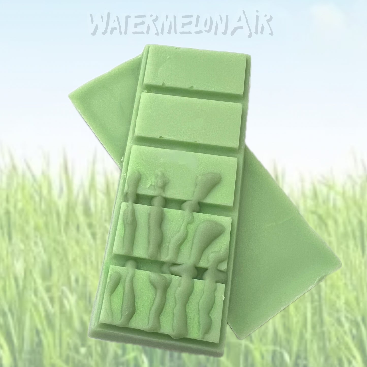 GREEN GRASS Snap Bar Wax Melts | Fresh cut grass scent | Spring day scent