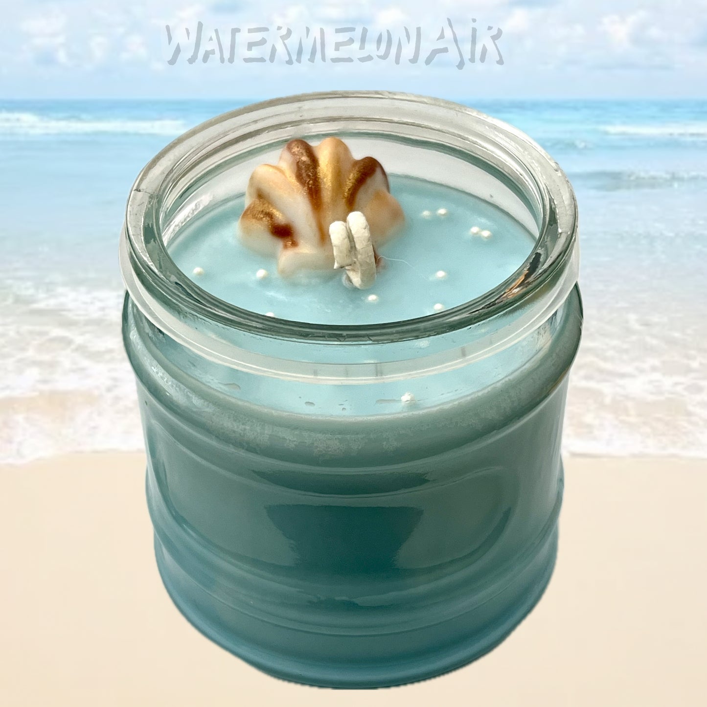 SALTY SEA Soy Candle | 14oz | house warming gift | natural soy wax | smells like a spa | Sea Salt Scent