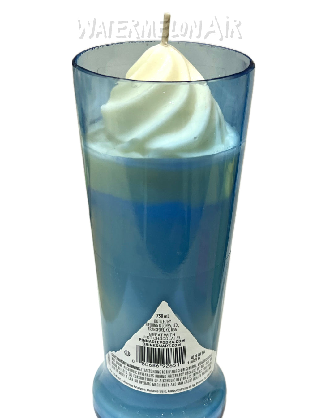 VANILLA WHIPPED CREAM Bottle Candle | Fake food candle | soy wax candle | no toxins | smells so good
