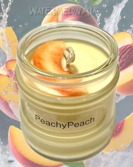PEACHY PEACH Soy Candle | Smells like fresh peaches | Peach Candle