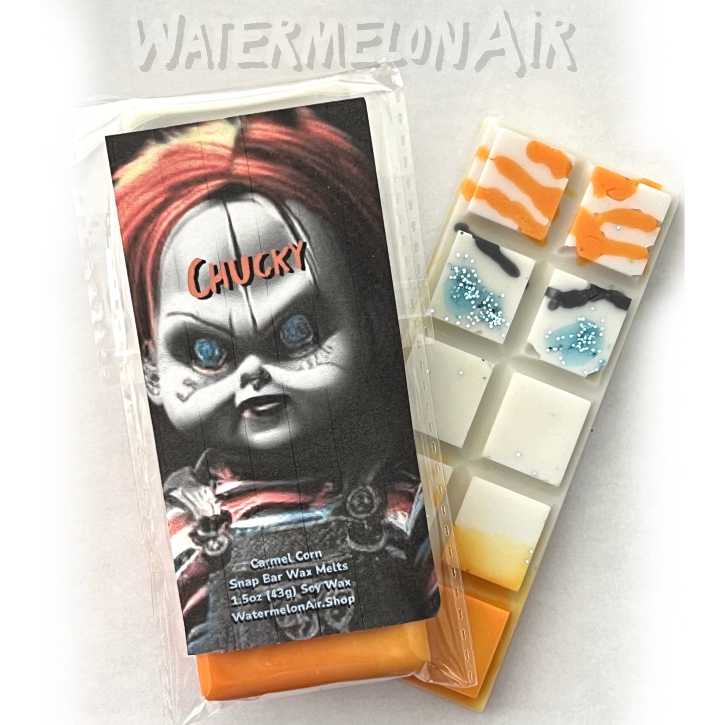 HORROR MOVIE IDOL WAX MELT Gift Set | Horror Movie | Chucky | Jason | Freddy | Ghostface | Goth gift | Movie gift | Scary Movie Wax Melts