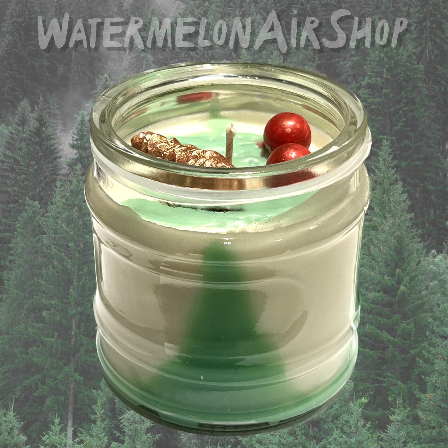 PINE FOREST Soy Candle | 14oz | house warming gift | natural soy wax | smells like PINE TREE FOREST