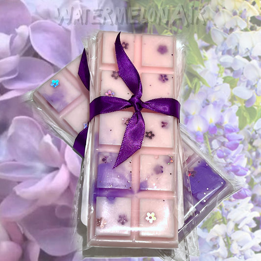 WISTERIA LILAC Snap Bar Wax Melts | Spa scent | Home scent | Apartment scent | Summer