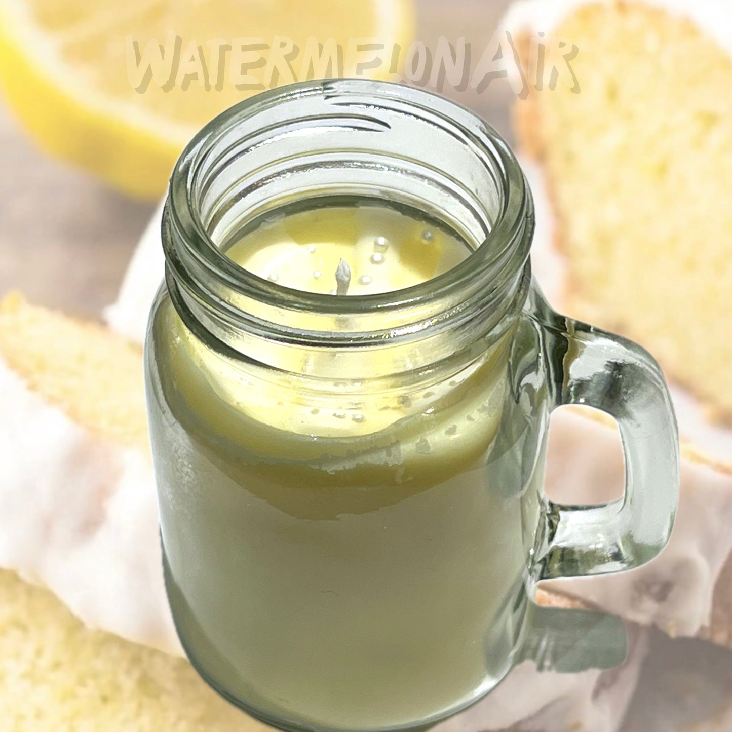 LEMON POUND CAKE Soy Candle | 4oz | Candle Gift | natural soy wax | smells like lemon pound cake | fresh baked scent