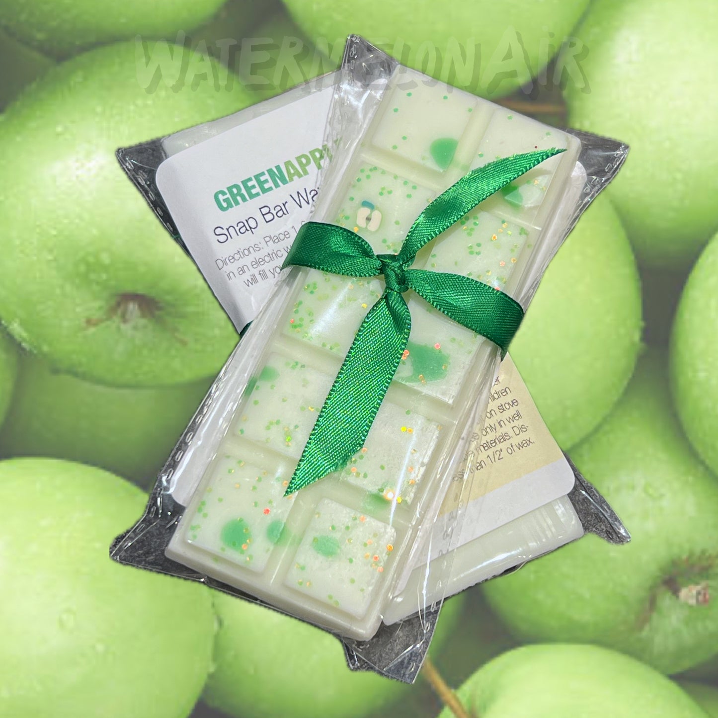 GREEN APPLE Snap bar Wax Melts | smells like green apples | apple candle | fall scent | fresh apple scent | teacher gift