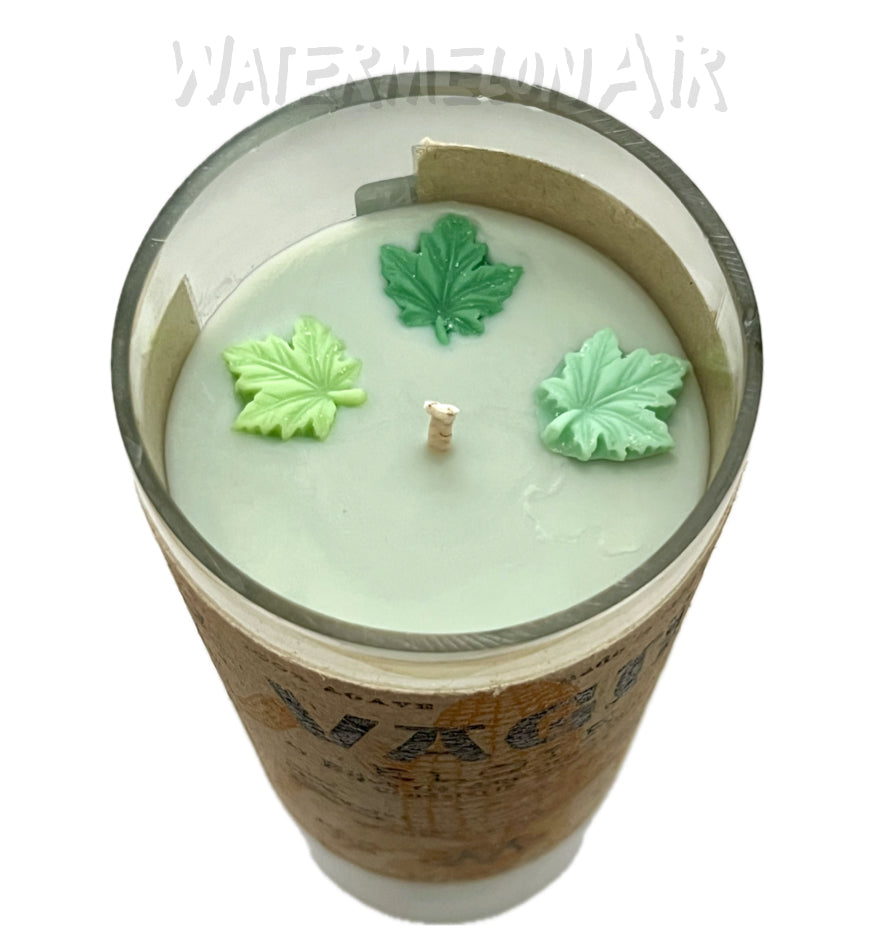 Woodland Sage Bottle Candle | summer candles | non toxic candles | pet safe | Vago Elot bottle candle