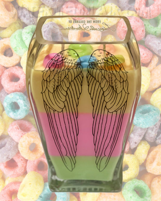 FRUIT LOOPY Bottle Candle | cereal candle | cheerful | gift