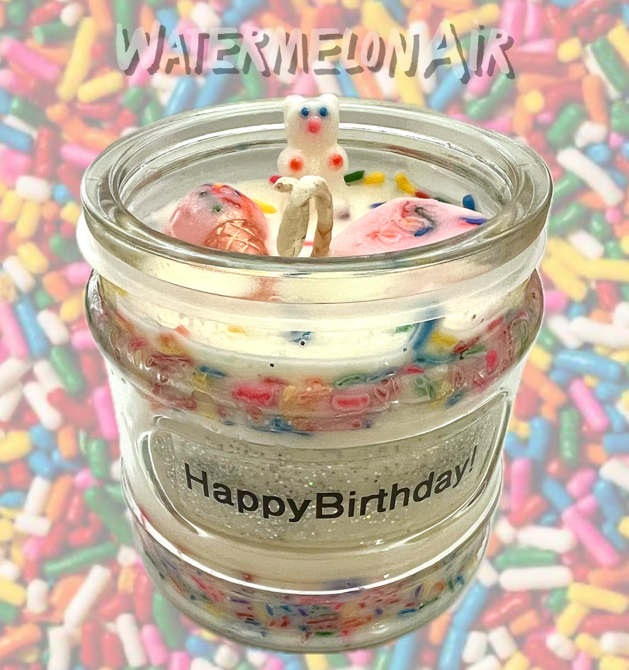 BIRTHDAY CAKE Soy Candle 14oz