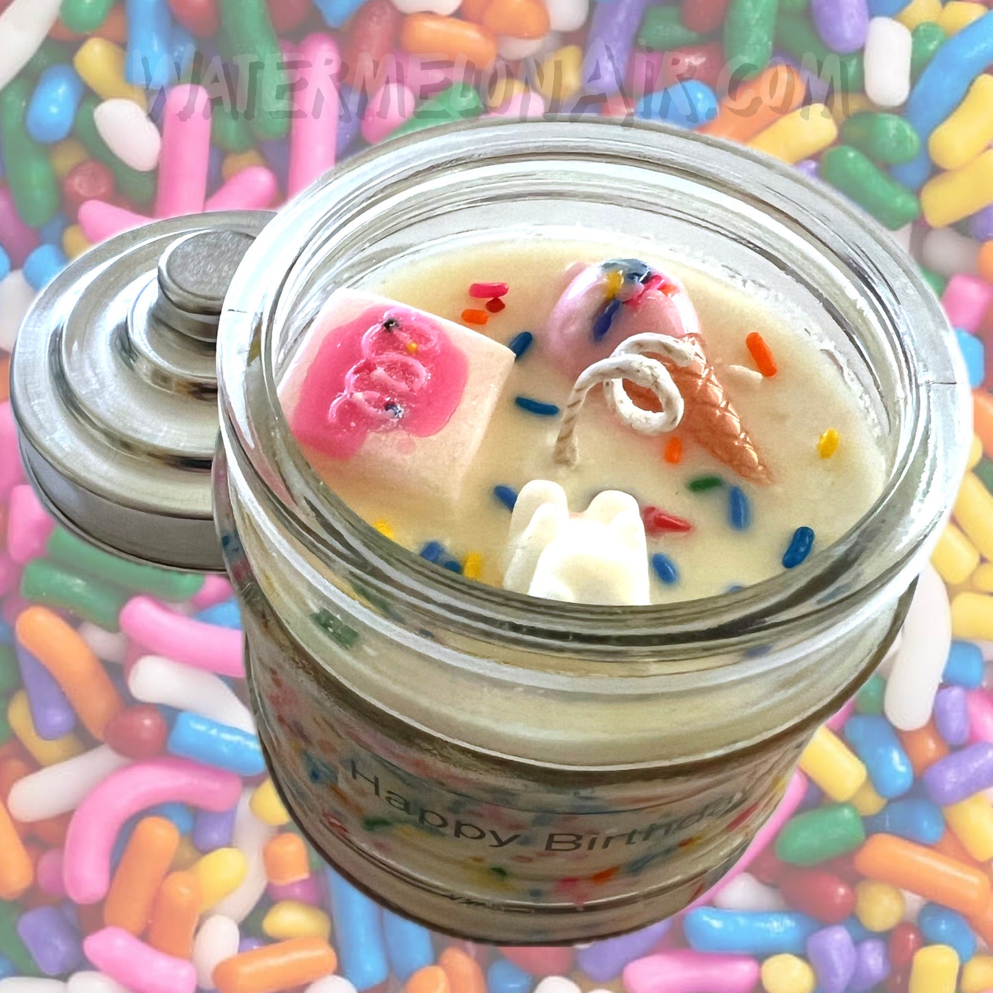 BIRTHDAY CAKE Soy Candle 14oz