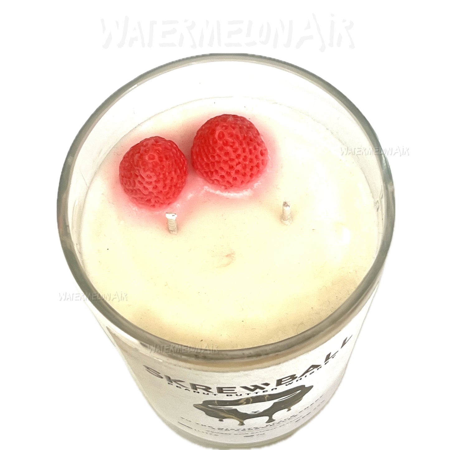 SCREWBALL Strawberry Jam Bottle Candle