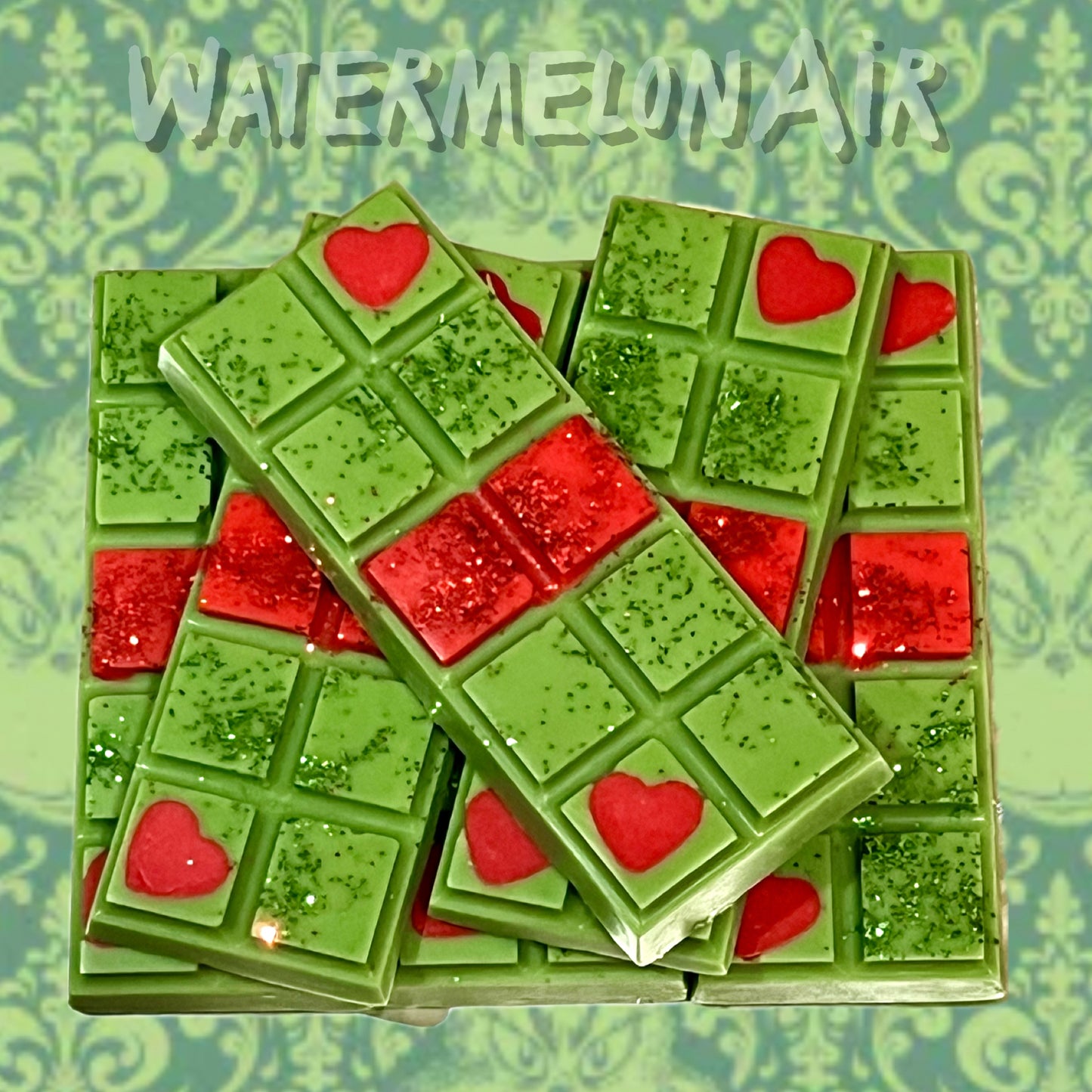 GINGERBREAD GRINCH Snap Bar Wax Melts | Holiday home | Festive Scent
