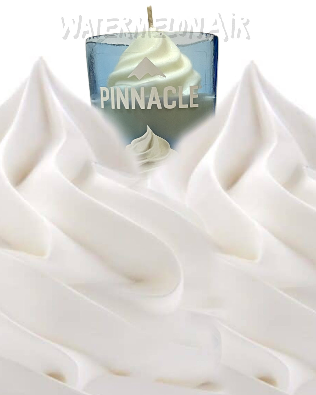 VANILLA WHIPPED CREAM Bottle Candle | Fake food candle | soy wax candle | no toxins | smells so good