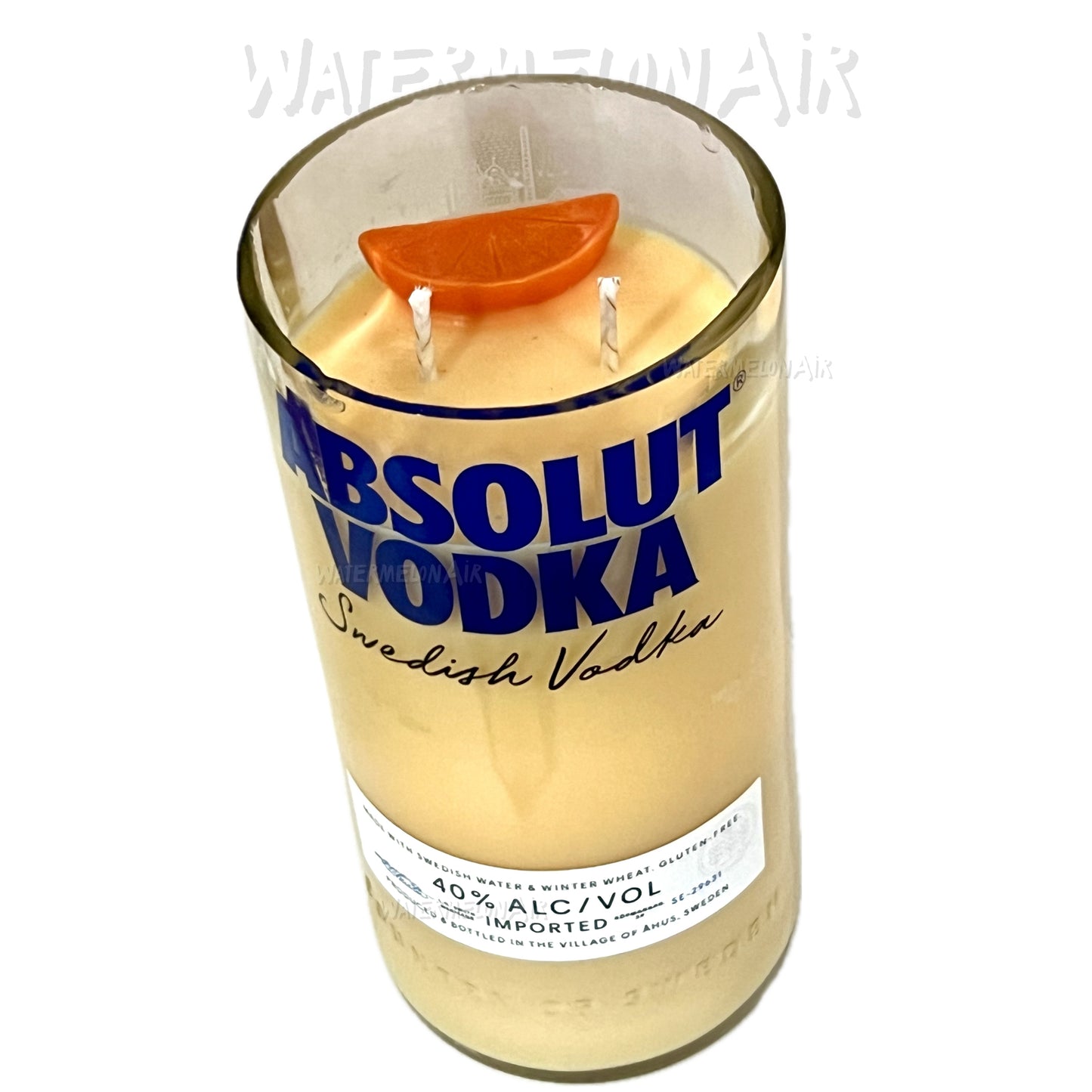 Mandarine Orange Bottle Candle