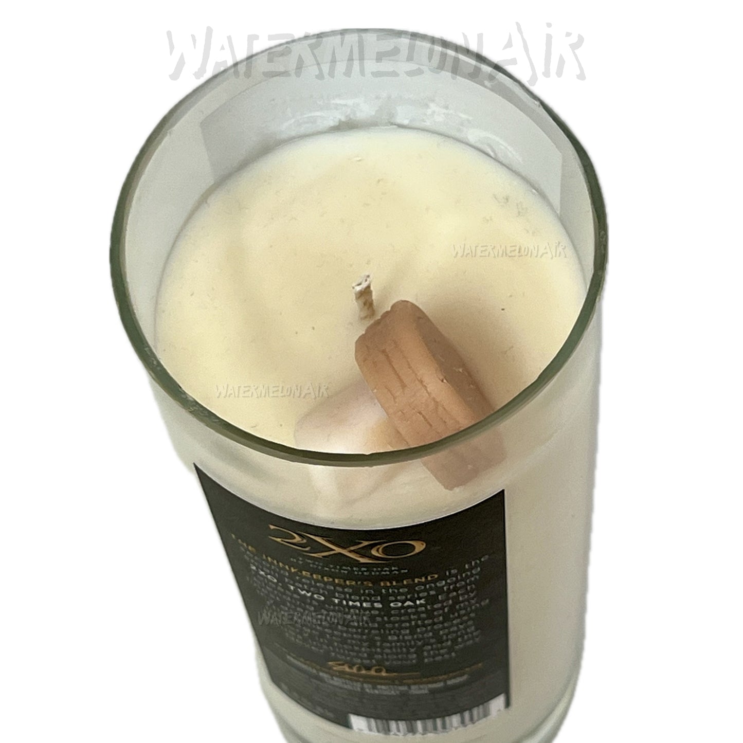 2XO Bottle Candle | Black Cherry Scent | man cave | she shed | upscale gift | natural | non-toxic candles