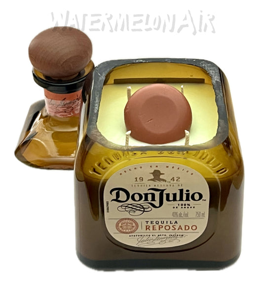 Tequila Bottle Candle | woodland sage | non toxic candles | don julio candle |