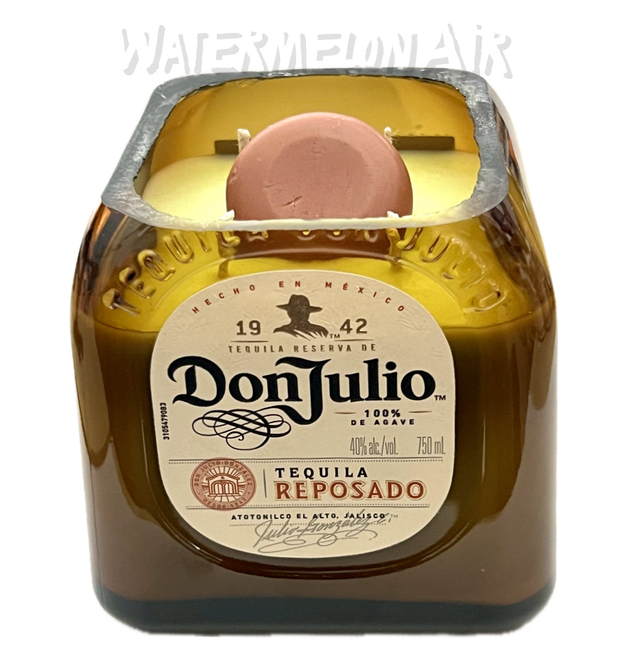 Tequila Bottle Candle | woodland sage | non toxic candles | don julio candle |