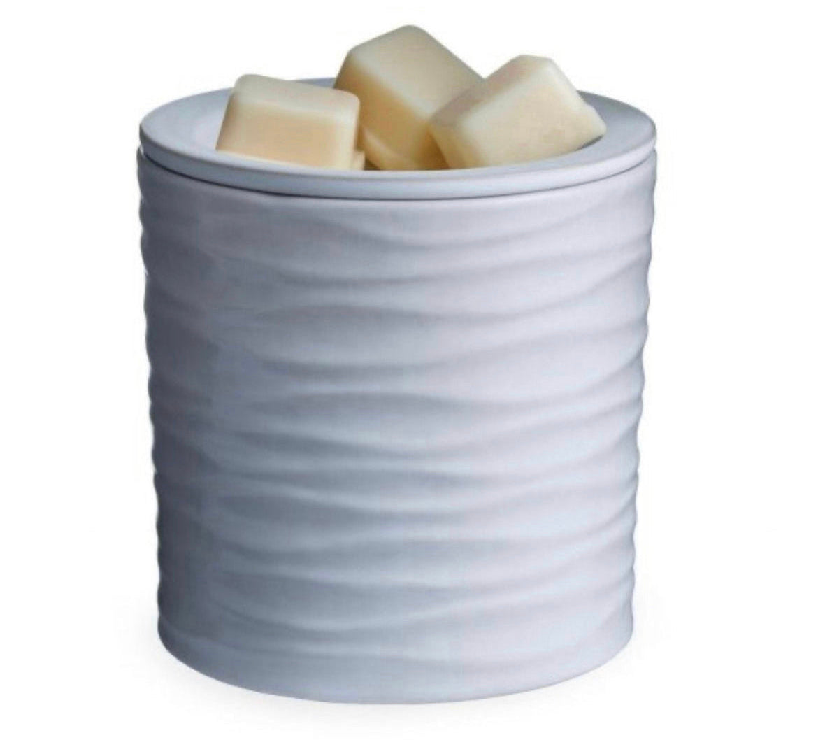 HALLOWEEN GIFT SET #1: Electric Wax Melter “Spa Waves White”+HORROR MOVIE IDOL Wax Melt Gifts