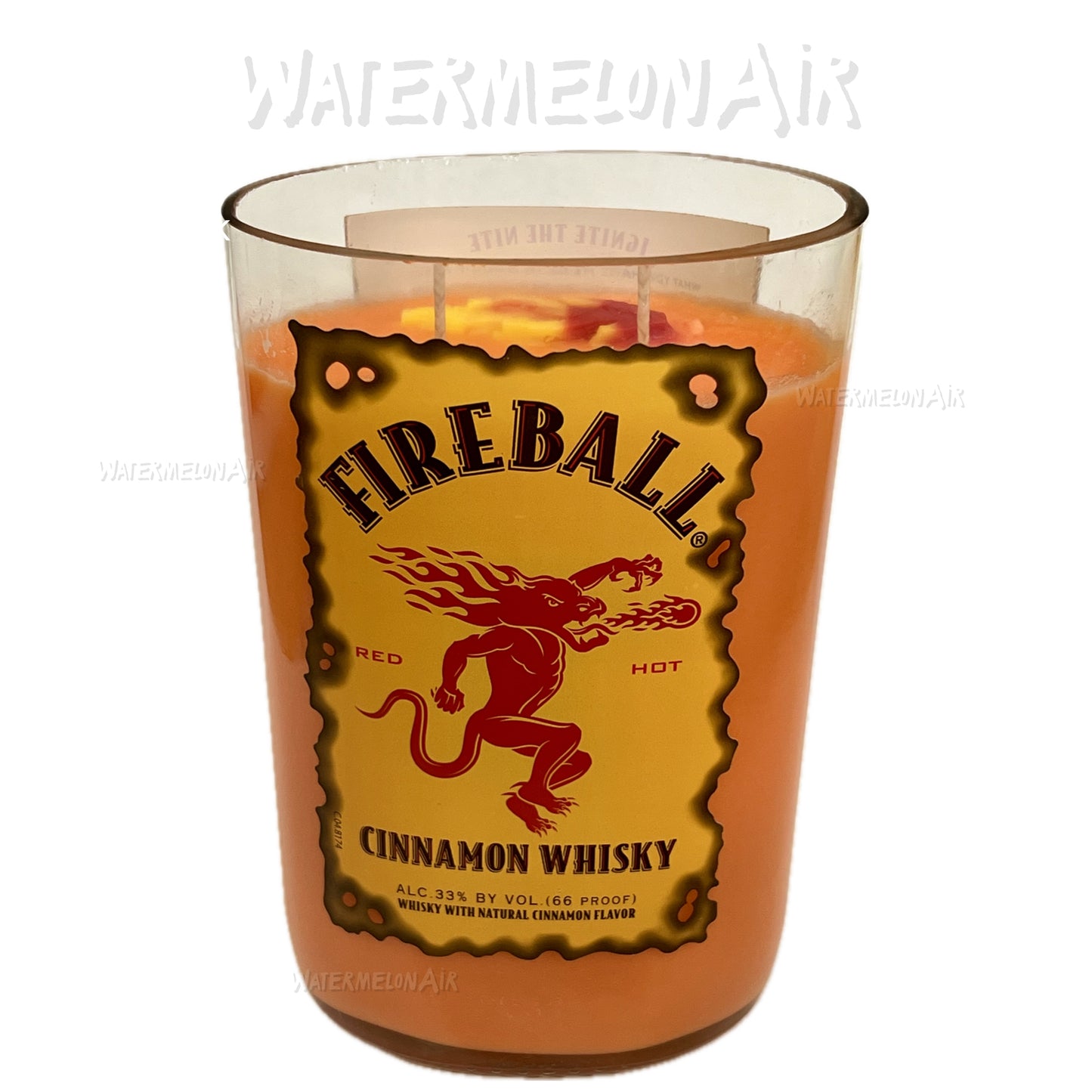 FIREBALL Bottle Candle