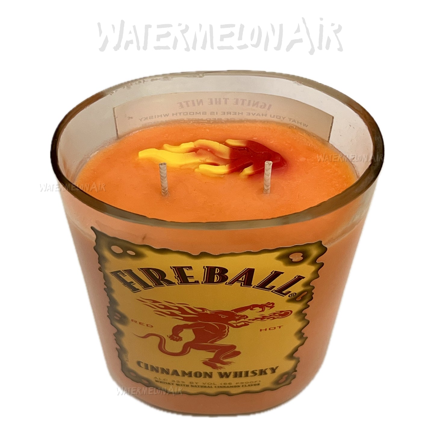 FIREBALL Bottle Candle