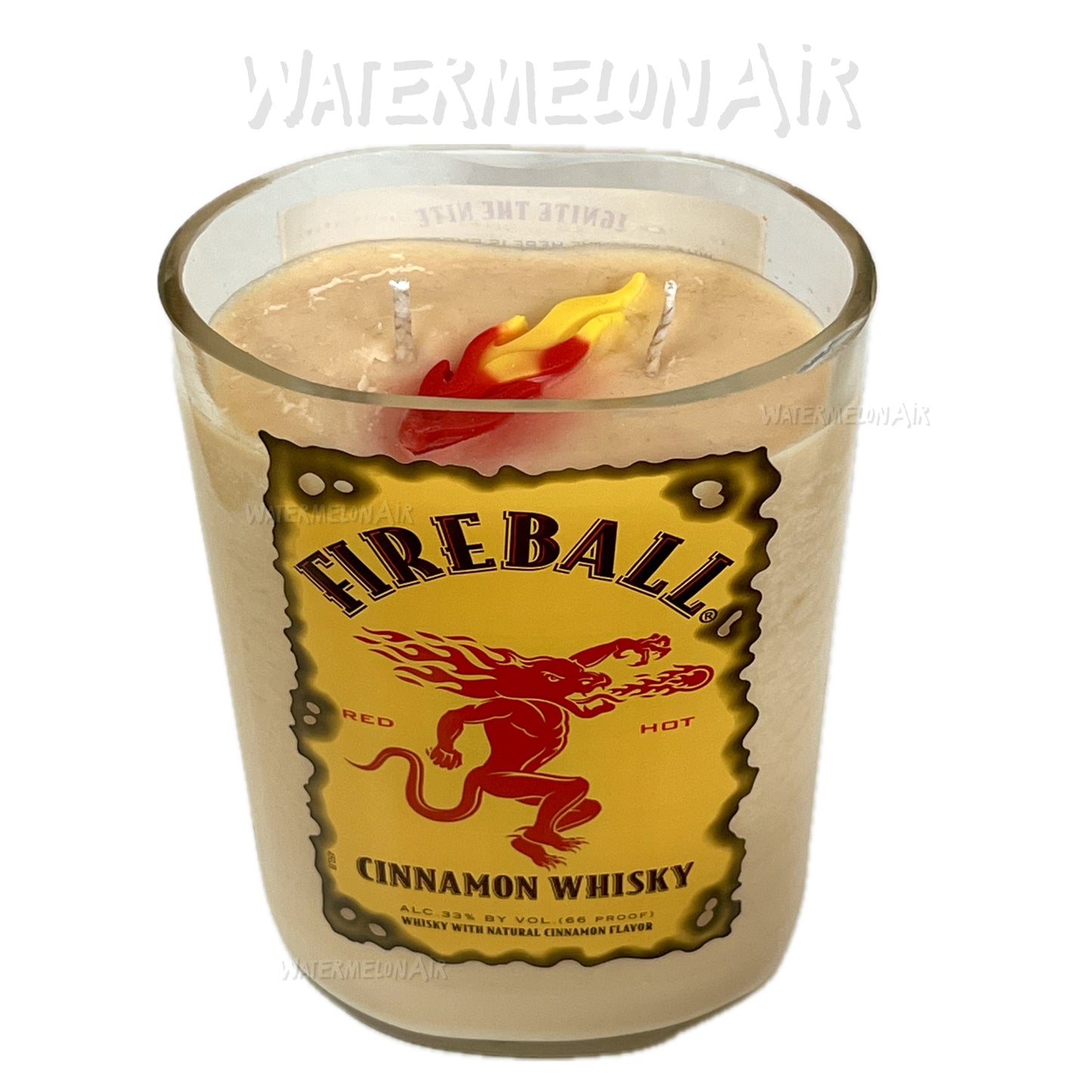 FIREBALL Bottle Candle