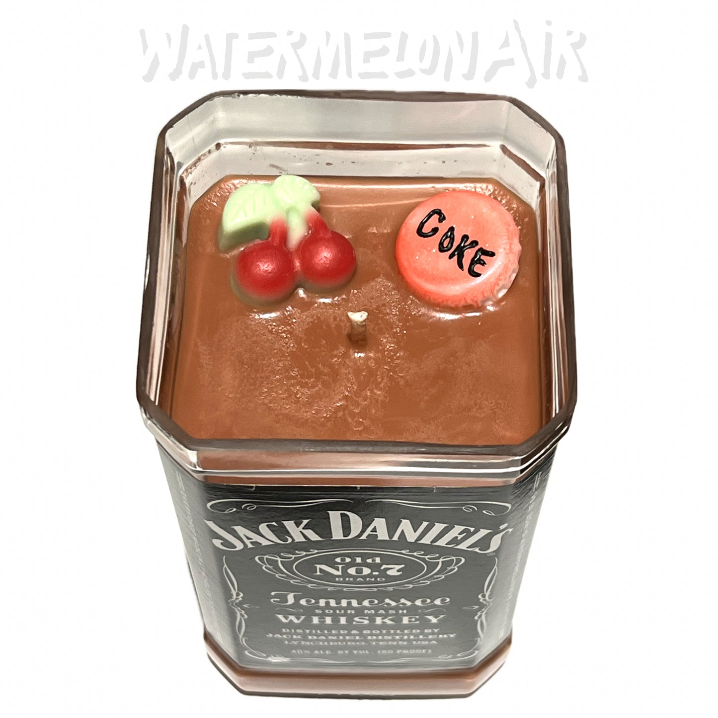 Jak CHERRY COKE Bottle Candle | Faux Drink Candle | Soy | Natural Clean Burn | 25oz | Gift | Home Decor