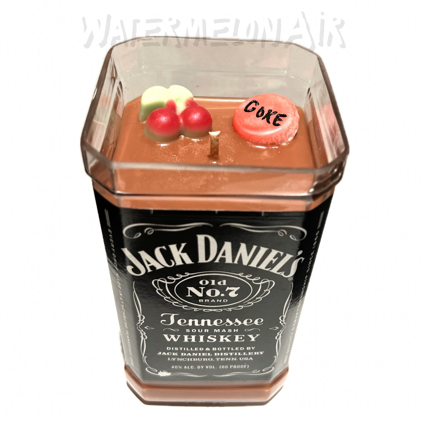 Jak CHERRY COKE Bottle Candle | Faux Drink Candle | Soy | Natural Clean Burn | 25oz | Gift | Home Decor