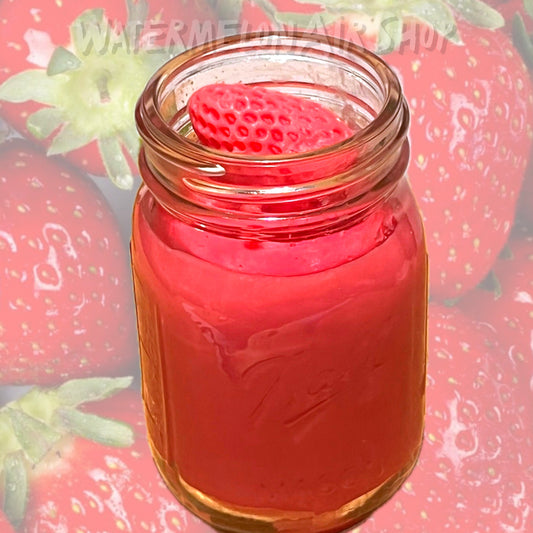 FRESH STRAWBERRY Soy Candle 4oz