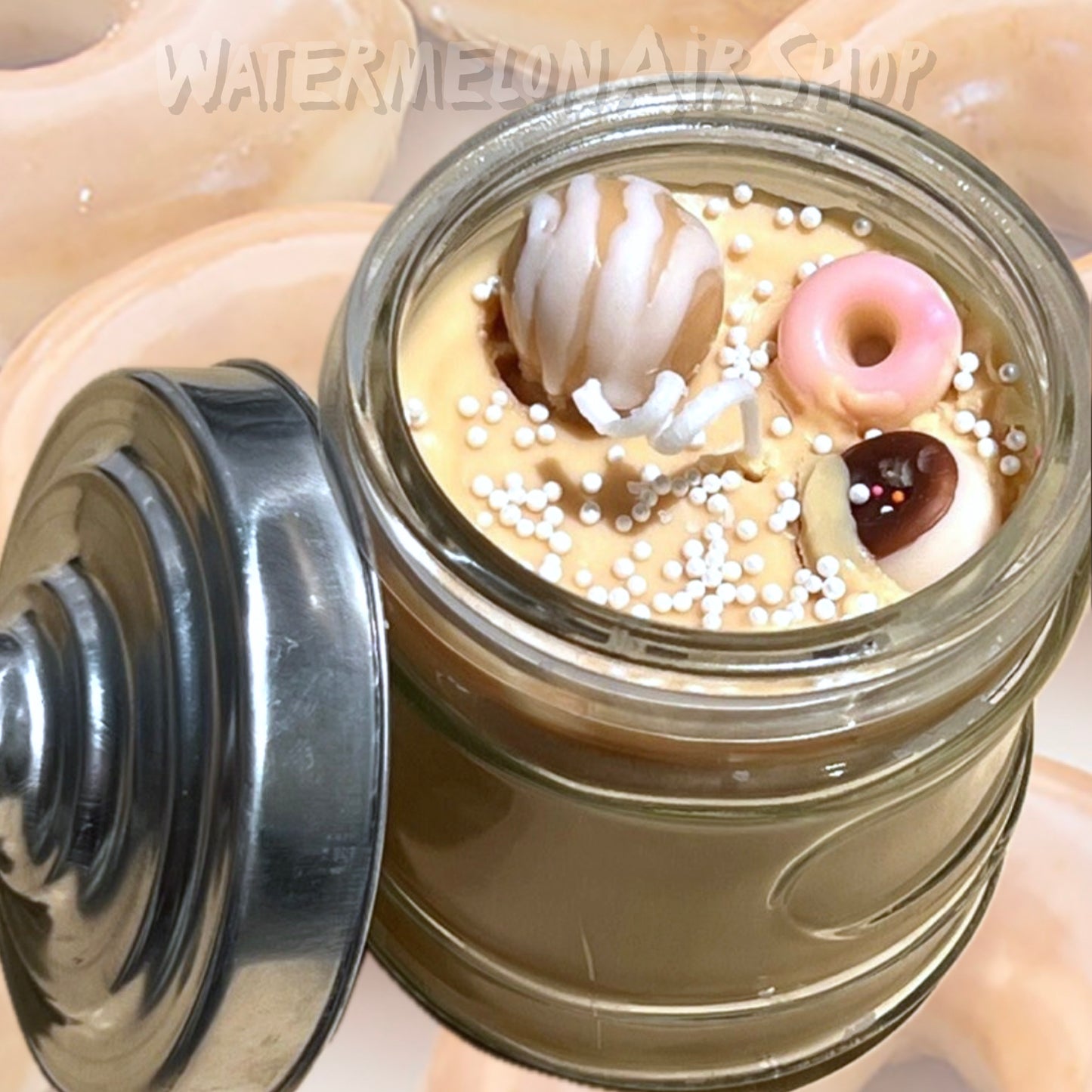 GLAZED DONUT Soy Candle 14oz