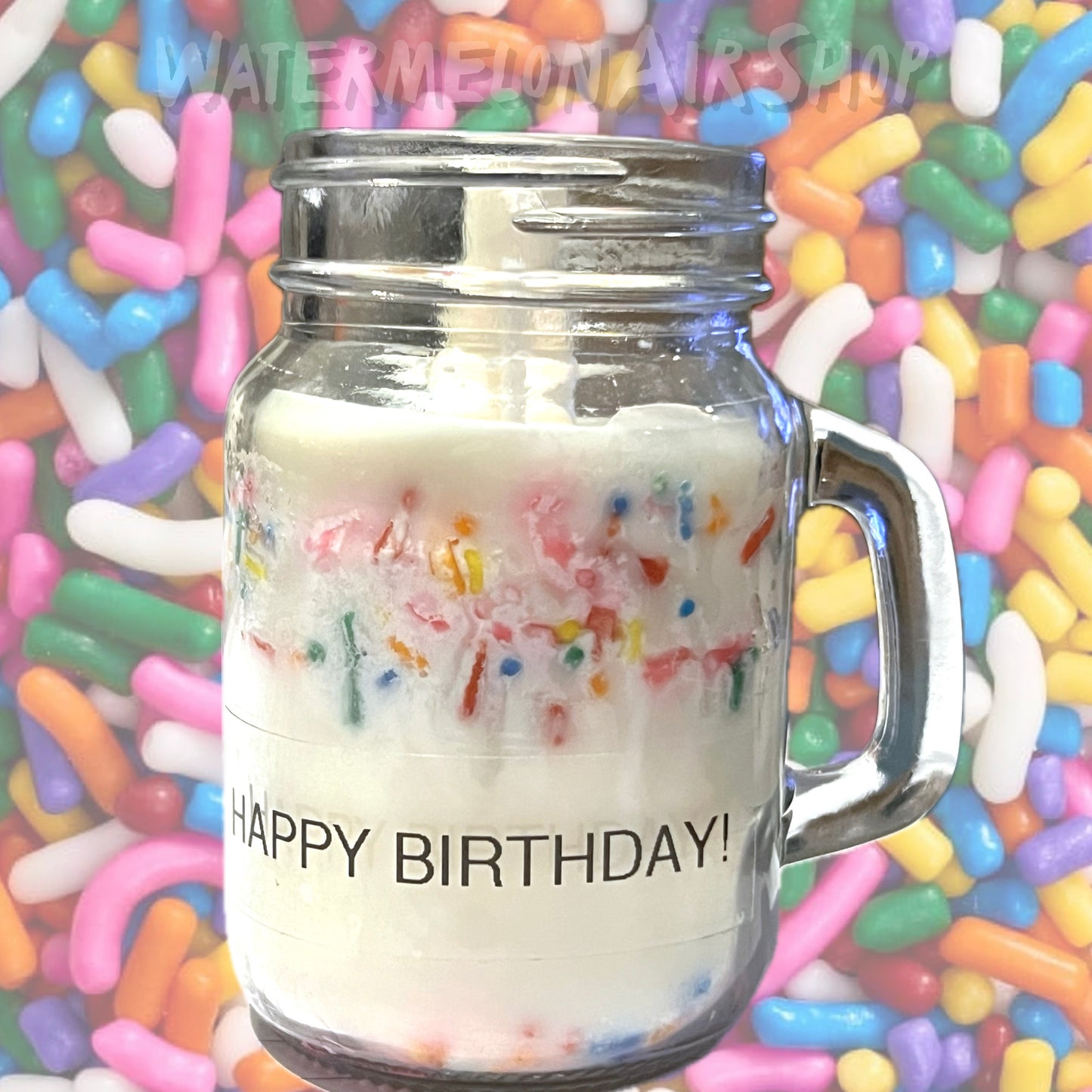 BIRTHDAY CAKE Soy Candle 4oz