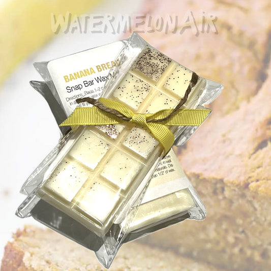 BANANA BREAD Snap Bar Wax Melts