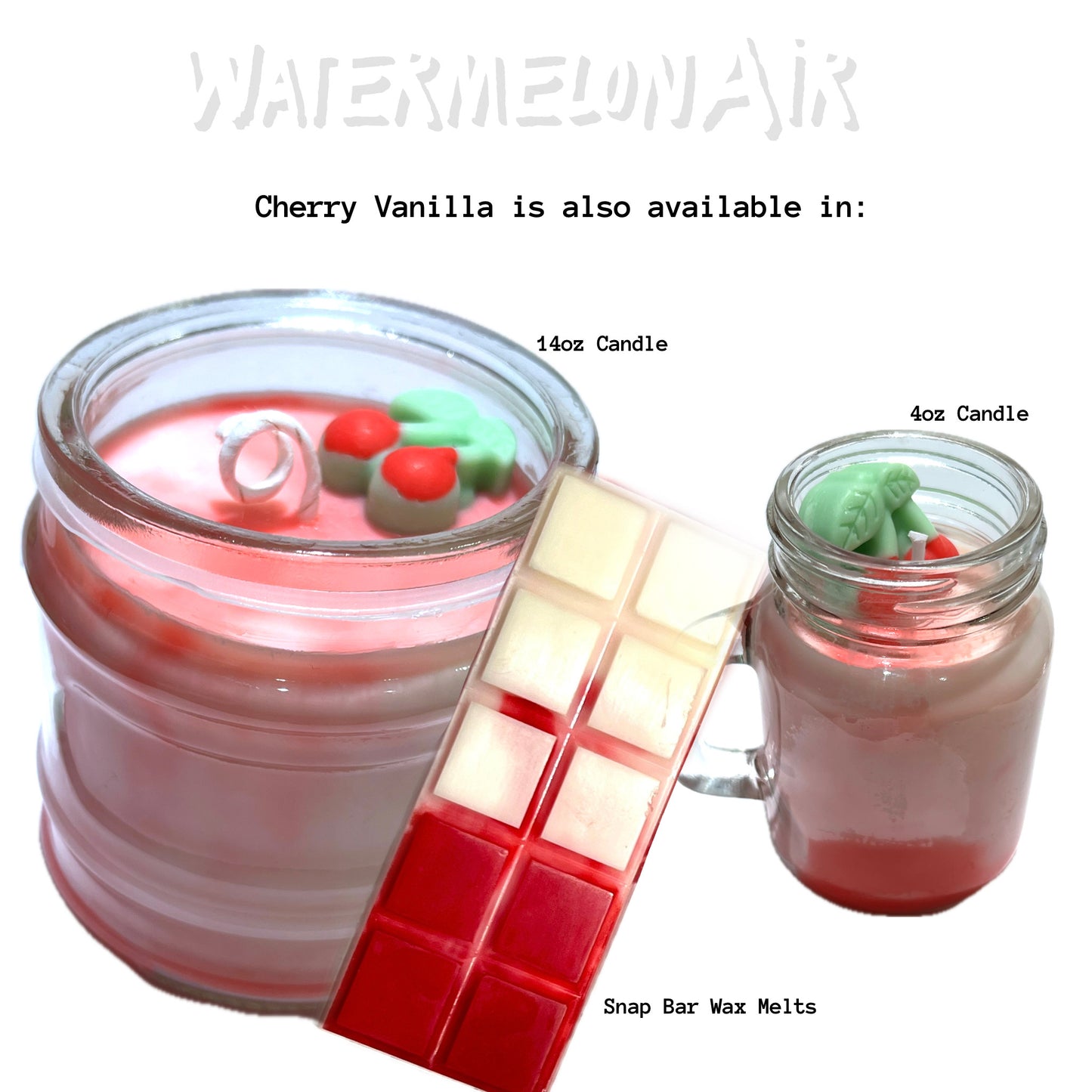 CHERRY VANILLA 14oz Soy Candle | gifts | smells like cherry vanilla candles | summer scents