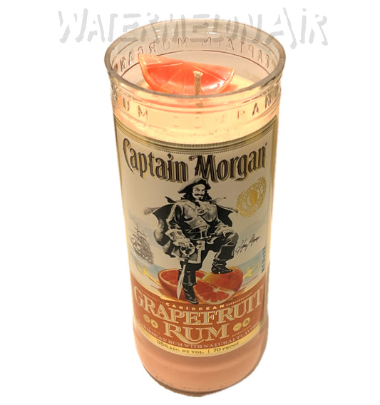Grapefruit Bottle Candle | summer candles | non toxic candles | captain morgan candle