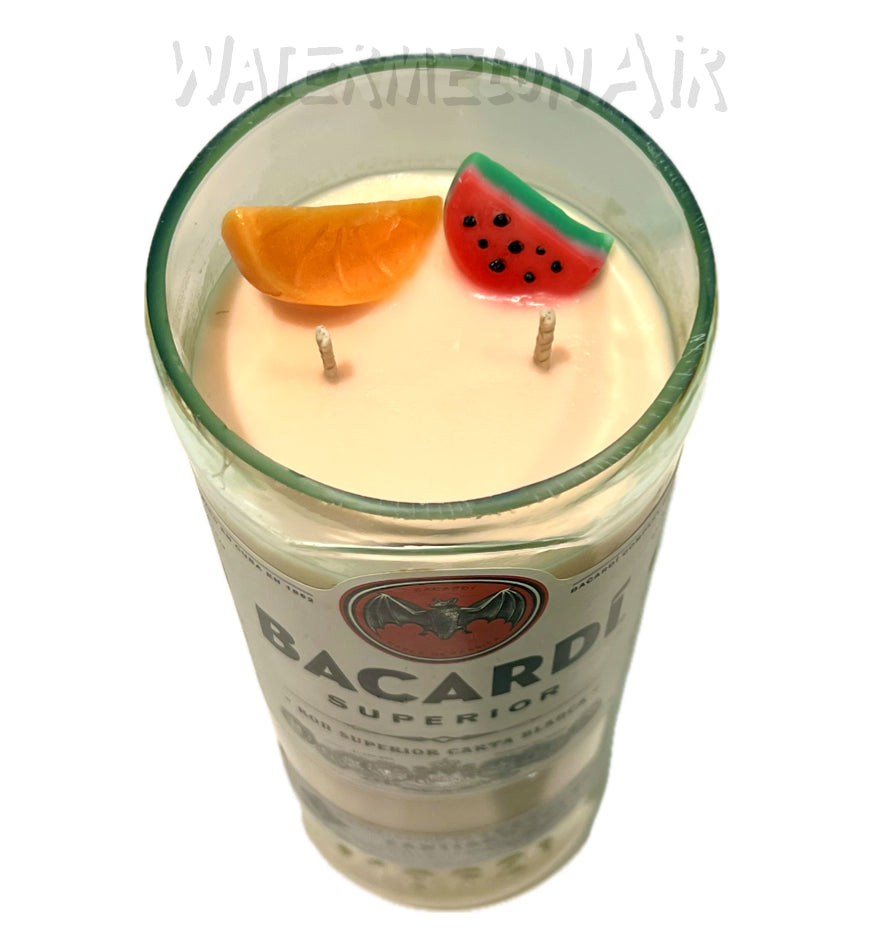 JamaicanMeCrazy Bottle Candle | summer candles | non toxic candles | pet safe | BACARDÍ candle
