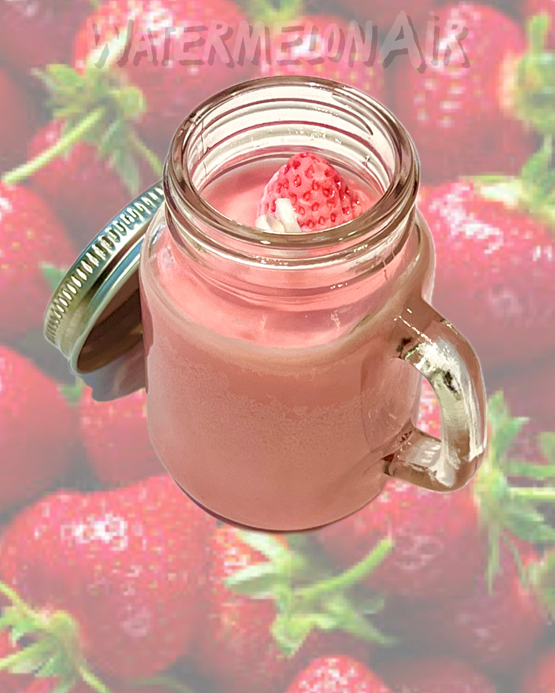 STRAWBERRY FRESH Soy Candle 4oz