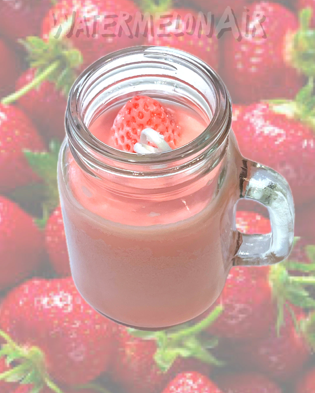 STRAWBERRY FRESH Soy Candle 4oz