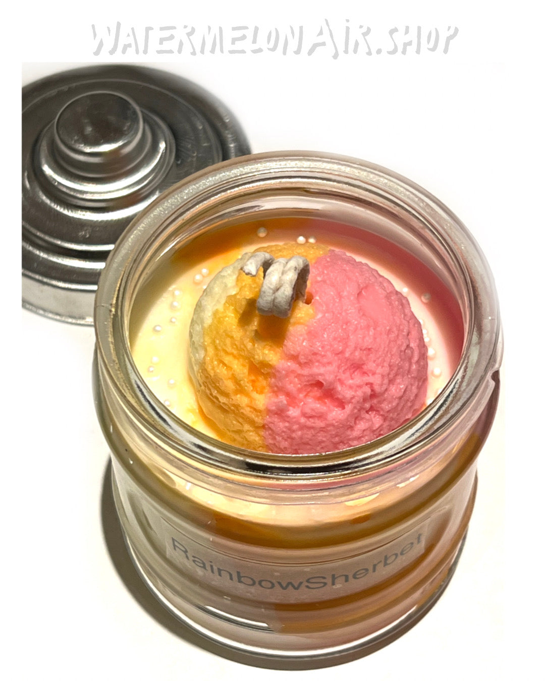 RAINBOW SHERBET 14oz Soy Candle | moms gifts | smells like Sherbet | summer scents