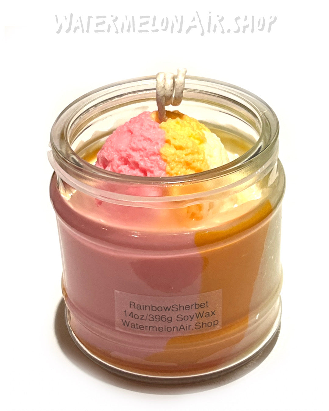 RAINBOW SHERBET 14oz Soy Candle | moms gifts | smells like Sherbet | summer scents