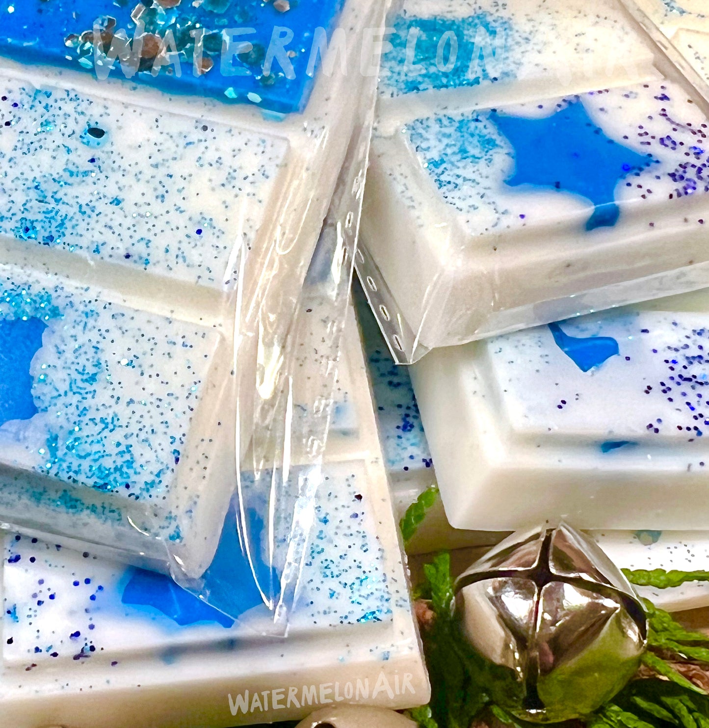 PEPPERMINT SNOWFLAKE Snap Bar Wax Melts