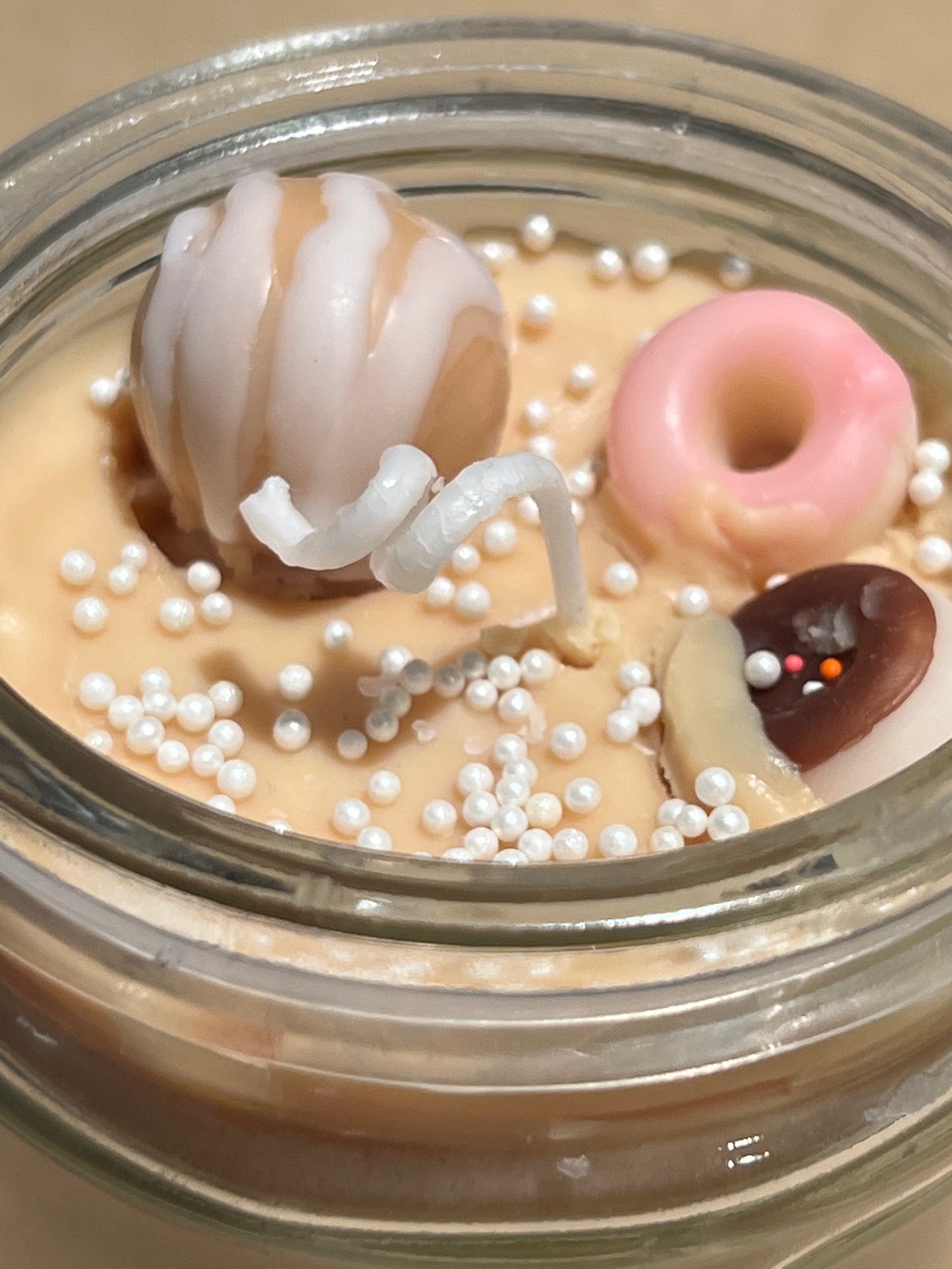 GLAZED DONUT Soy Candle 14oz