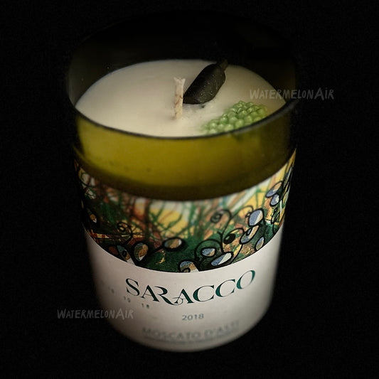 SARACCO MOSCATO Bottle Candle