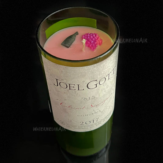 CABERNET SAUVIGNON Joel Gott Bottle Candle