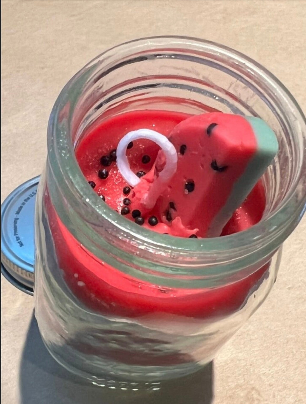 WATERMELON Soy Candle 4oz