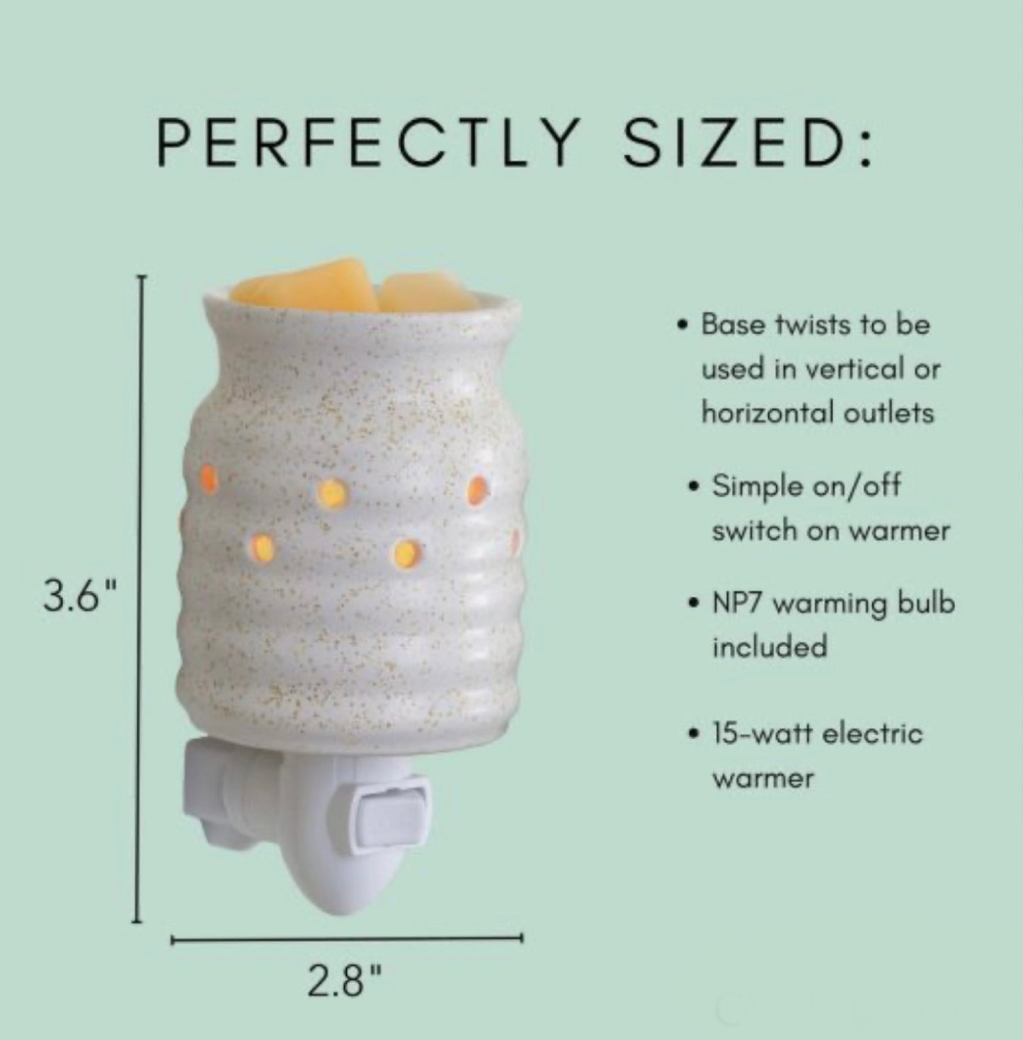 Farmhouse~Pluggable Wax Warmer