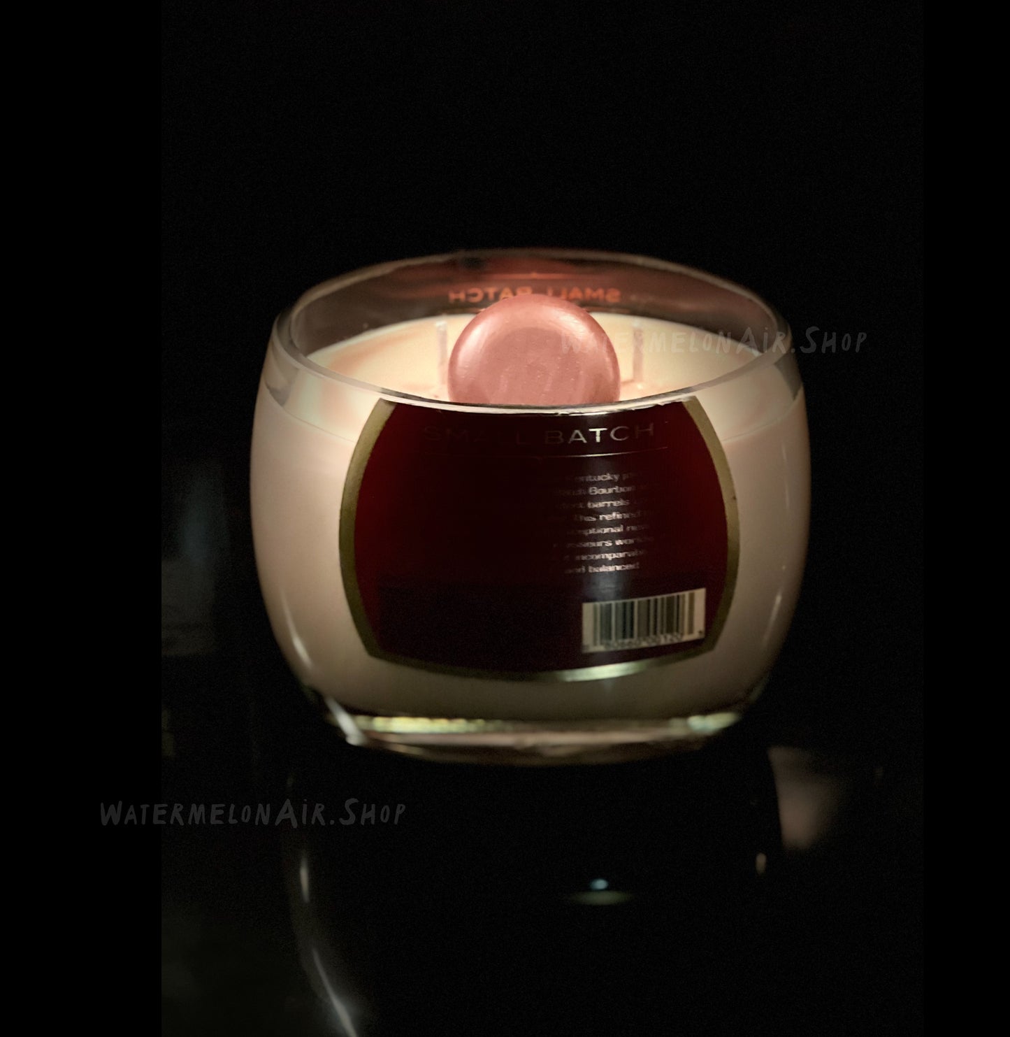 1792 Small Batch Bottle Candle - Bow Ties and Bourbon Scented